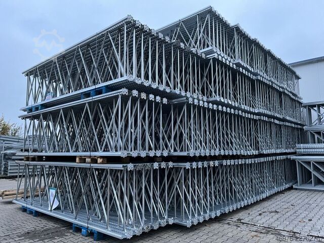 5,000 x 1,100 mm / Length: 18.60 linear meters. BITO PRO Palettenregalanlage Palettenregal Regal