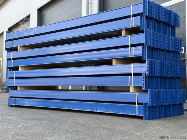 5,000 x 1,100 mm / Length: 18.60 linear meters. BITO PRO Palettenregalanlage Palettenregal Regal