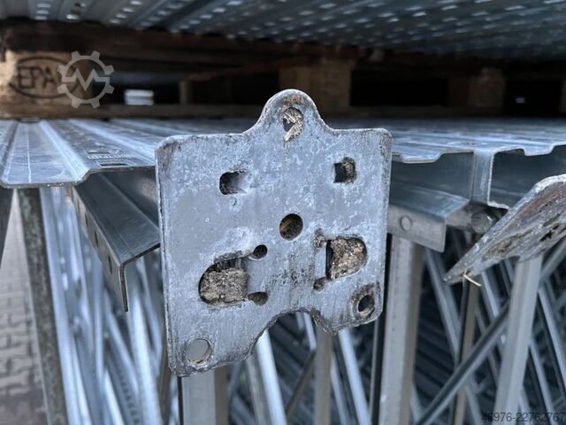 5,000 x 1,100 mm / Length: 18.60 linear meters. BITO PRO Palettenregalanlage Palettenregal Regal