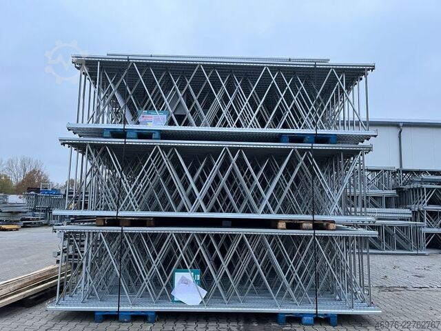 5,000 x 1,100 mm / Length: 18.60 linear meters. BITO PRO Palettenregalanlage Palettenregal Regal