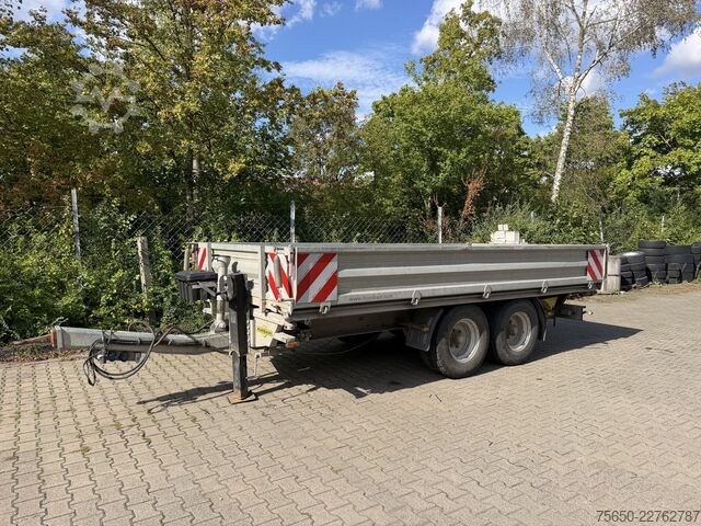Tipper trailer  TK  Tandemkipper- Tieflader, Breitbereifung