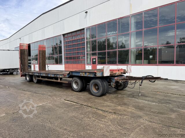Low loader trailer Goldhofer TU-4-2x2-31/80  4 Achs Tiefladeranhänger
