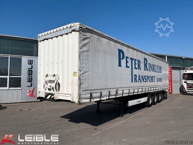 Auflieger mit Pritsche & Plane KRONE SD*Tautliner*Code XL+Getränke*Liftachse*SAF*