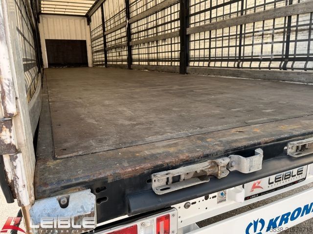 Auflieger mit Pritsche & Plane KRONE SD*Tautliner*Code XL+Getränke*Liftachse*SAF*