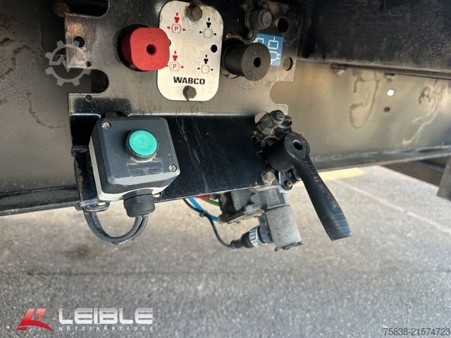 Open semitrailer KÖGEL SN 24*Bordwand Baustoff *Rungentaschen*SAF Achse