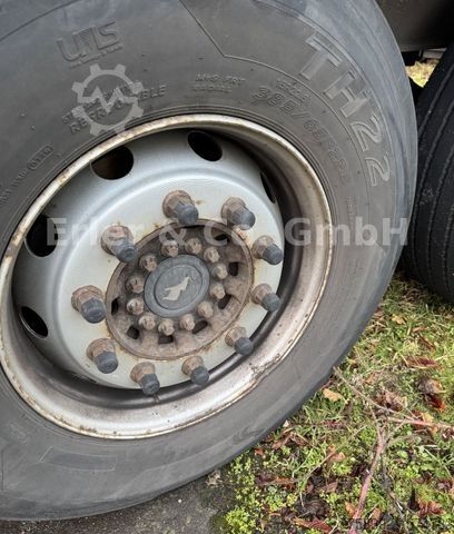 Auflieger mit Pritsche & Plane SCHMITZ CARGOBULL Liftachse, Edscha, Rahmen verzinkt, 385/65