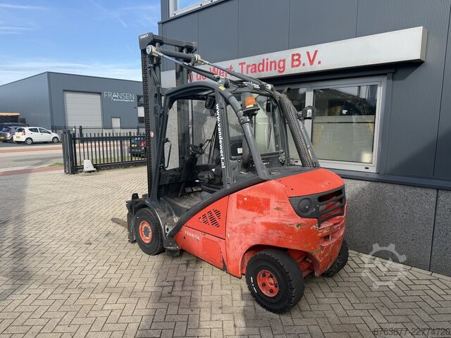 Linde H35D Duplex 450, Seitenschub, Zinkenversteller, 8.000 Betriebsstunden, Baujahr 2008, Diesel LINDE H35D duplo450 sideshift vorkversteller 8000uur 2008 DIESEL
