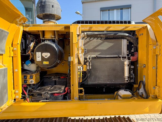 Crawler excavator Caterpillar 323 D Verstellausleger Klimaauto.