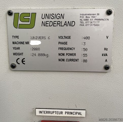 Vertikales Bearbeitungszentrum Unisign Univers 6