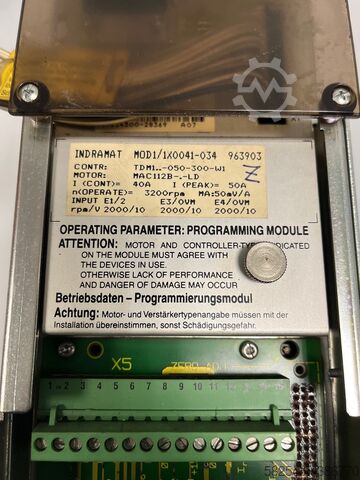 Power supply and frequency converters INDRAMAT 