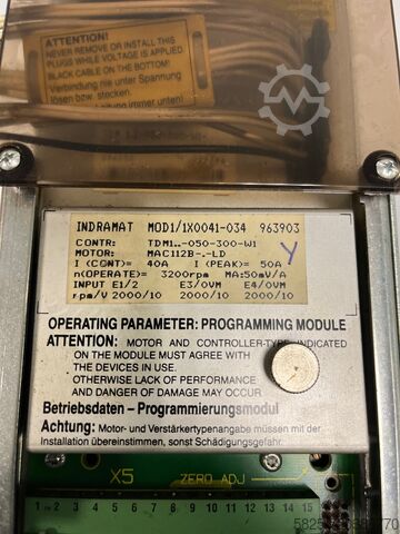 Power supply and frequency converters INDRAMAT 