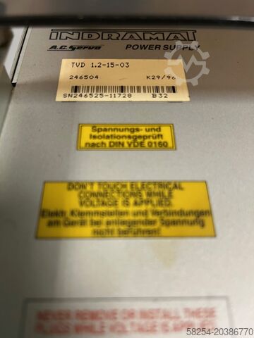 Power supply and frequency converters INDRAMAT 