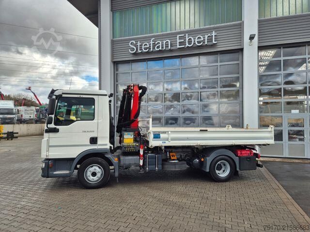 Kipper MAN TGL 8.220 Palfinger PK 7.501K SLD Funk 2x AHK