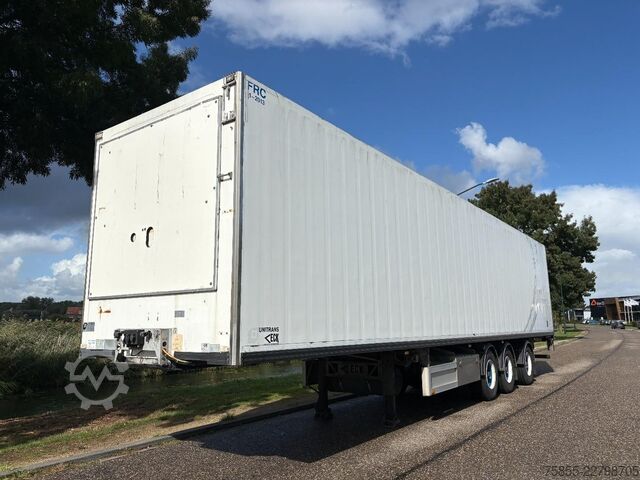 Box body Van Eck UT-3B Iso Box / Steering-Lenkung / NL Trailer /...