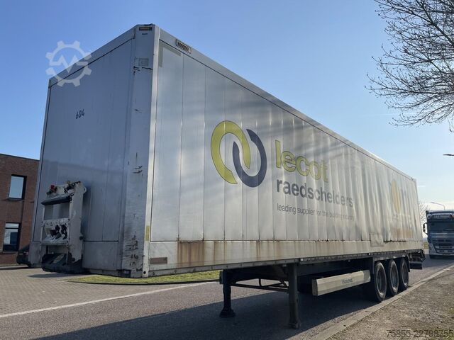 Box body Krone SD Closed Box / Koffer / BPW Axles / Discbrakes