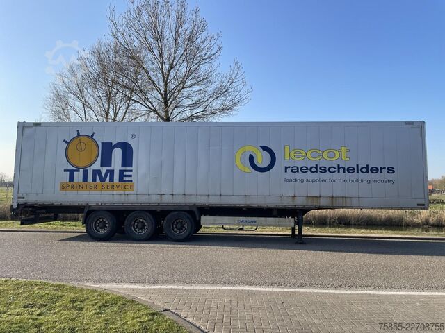 Box body Krone SD Closed Box / Koffer / BPW Axles / Discbrakes