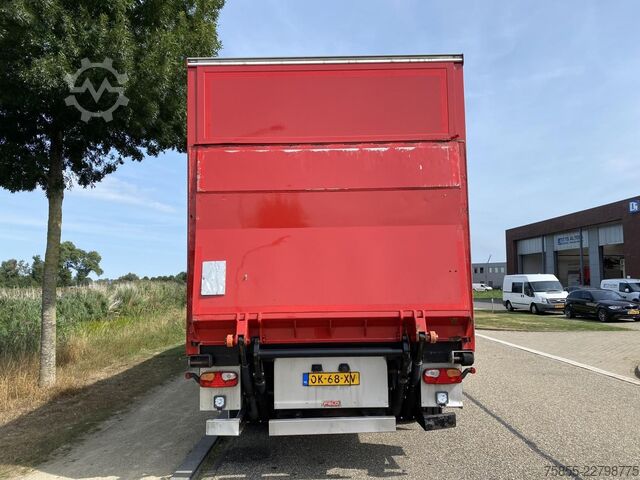 Box body Samro 2-Axle Isobox 12.60 x2.50 x2.50 / 2x Steering A...