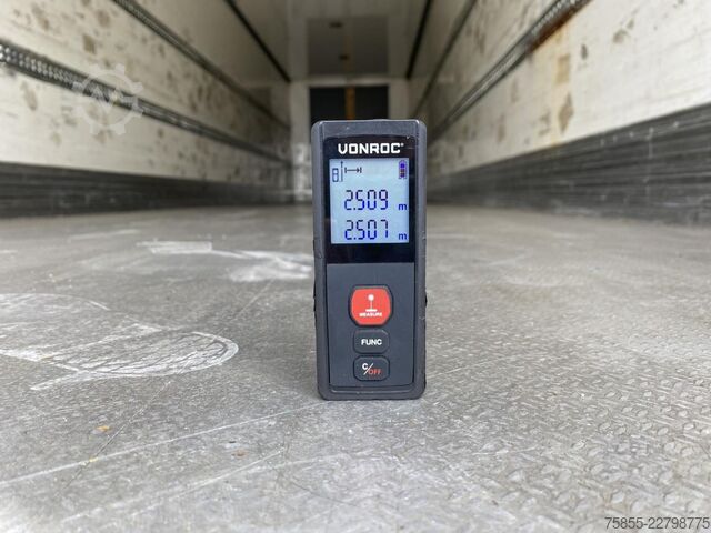 Box body Samro 2-Axle Isobox 12.60 x2.50 x2.50 / 2x Steering A...