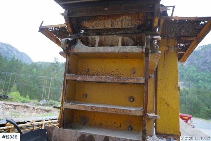 Crusher Svedala P 7550-125 jaw crusher w / electric motor and new