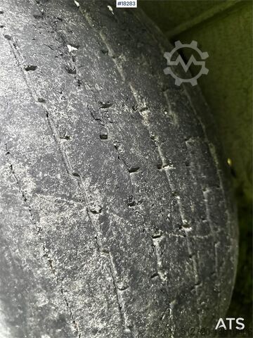 Tipper Nor-Slep 3 axle triple trailer.