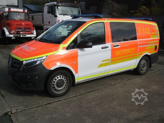Feuerwehrfahrzeug MERCEDES-BENZ 119 CDI Vito lang 4matic Feuerwehr NEF Notarzt