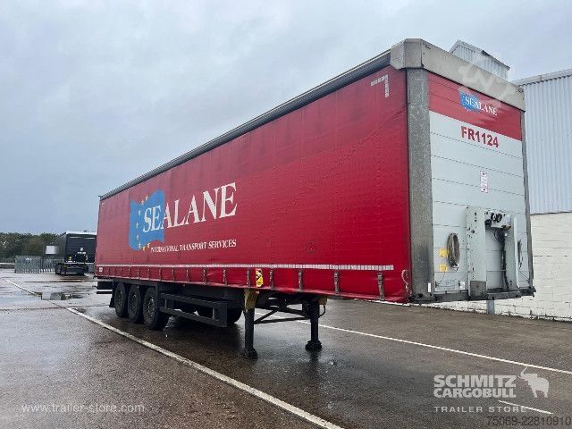 Auflieger mit Pritsche & Plane Schmitz Cargobull Curtainsider Standard