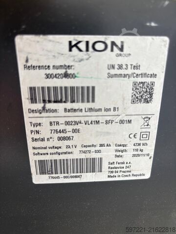 Electric Pallet Trucks Still EXU20 Li-Ion