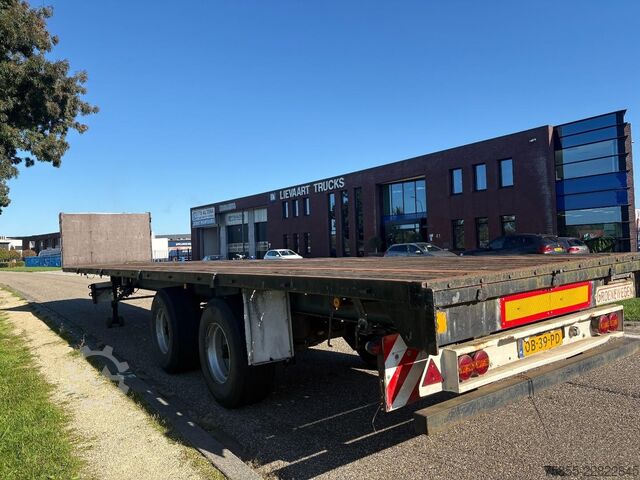 Plattformanhänger Groenewegen DRO-12-20 2-Axle Platform / BPW Axlel / Drumbra...