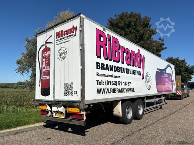 Koffer Groenewegen DRO-14-18 Closed Box / Koffer / BPW Axle / Drum...