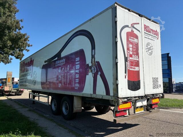 Koffer Groenewegen DRO-14-18 Closed Box / Koffer / BPW Axle / Drum...