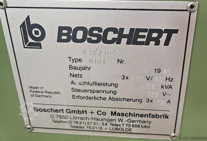 Ausklinkmaschine Boschert Mini Boschert Mini