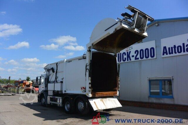 Garbage truck Mercedes-Benz Axor 2529 Faun Easypress Frontlader 25 m³ 1.Hd