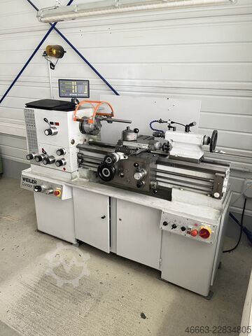 Drehmaschine Drehbank +  Digi + Zubehör Weiler Condor 81