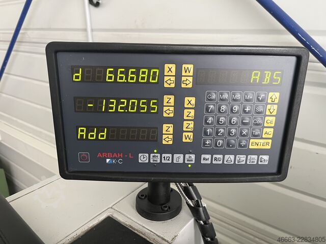 Drehmaschine Drehbank +  Digi + Zubehör Weiler Condor 81