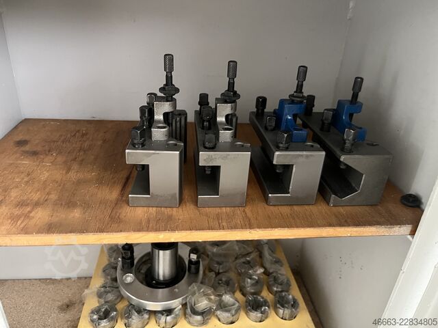Drehmaschine Drehbank +  Digi + Zubehör Weiler Condor 81