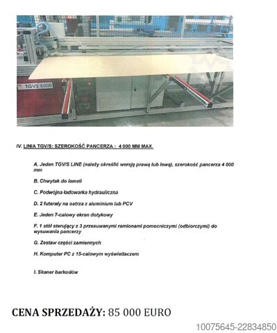 Production line – roller blinds MECAN 'OUTIL 