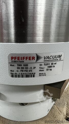 Vakuumpumpe Pfeiffer TMH 1600