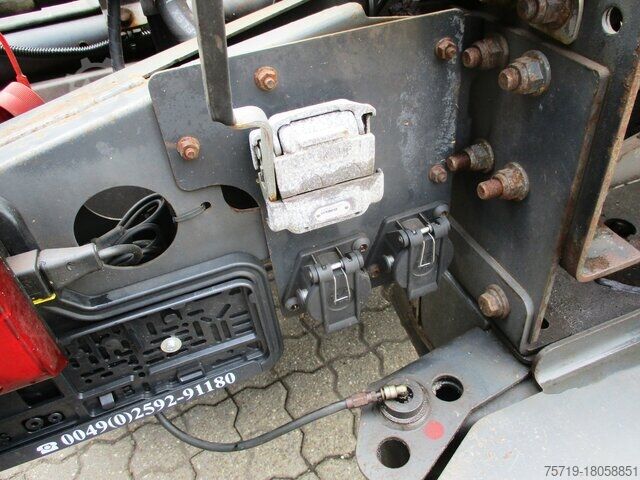 Roll-off tipper truck Mercedes-Benz 2543 Actros Meiller RK 20.65 AHK Euro 6