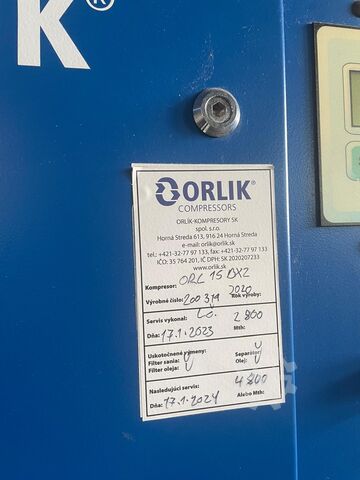 Schraubenkompressor ORLIK ORL 15DX2