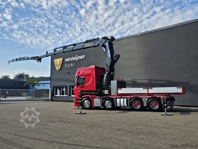 Standard-SZM Scania R650 V8 8x4 / HMF 9520 + JIB + WINCH / 140.000 ...