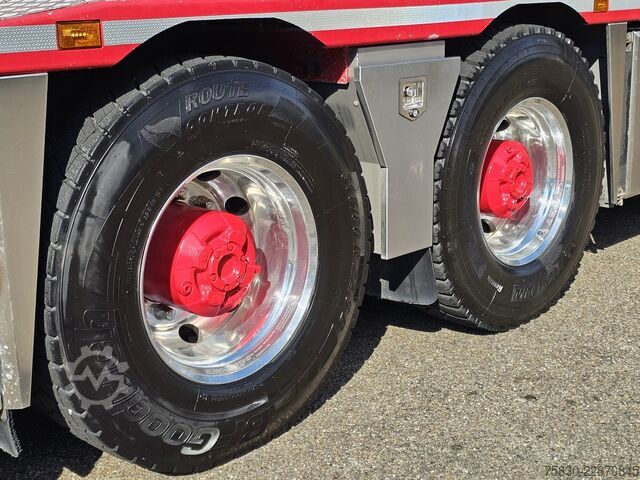 Standard-SZM Scania R650 V8 8x4 / HMF 9520 + JIB + WINCH / 140.000 ...