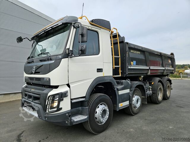 Three-sided tipper truck Volvo FMX 460 8x4 Bordmatik