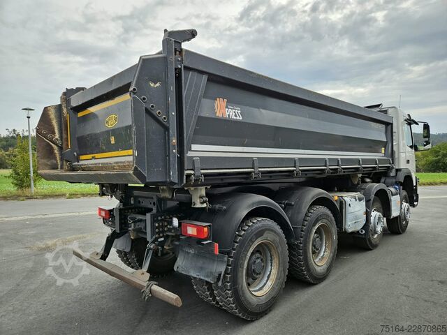 Three-sided tipper truck Volvo FMX 460 8x4 Bordmatik