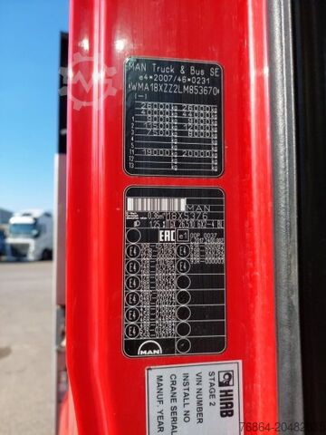 LKW mit Pritsche (offen) MAN TGX 26.510 BL PRITSCHE, INTARDER, HIAB X-HIPRO 558EP-5, ALU-FELGEN, LENKACHSE,