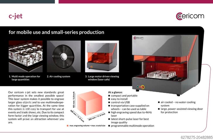 Cerion c-jet 2 Innengravursystem Cerion C2-Jet