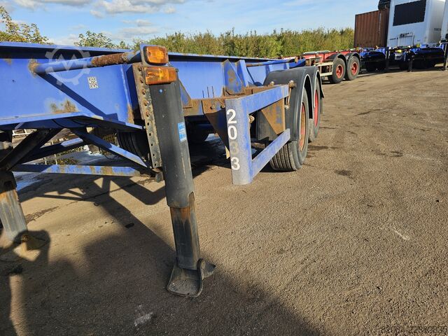 Container transport MKF METALLBAU CS 20 / STEEL SUSPENSION/ ROR DRUM.