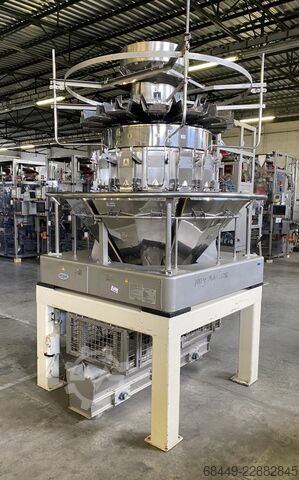 Bag forming, filling and sealing machine Ishida - Rovema - Paal Filling, weighing and packaging line