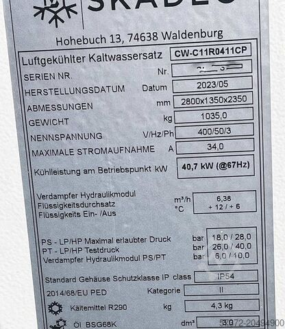 Kaltwassersatz Kretschmayer CW-C11R0411CP