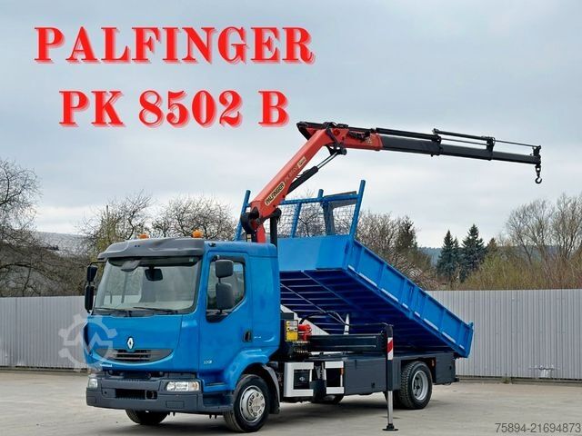 Kipper LKW RENAULT MIDLUM 220 *TIPPER 4,20m *PK 8502 B * TOPZUSTAND