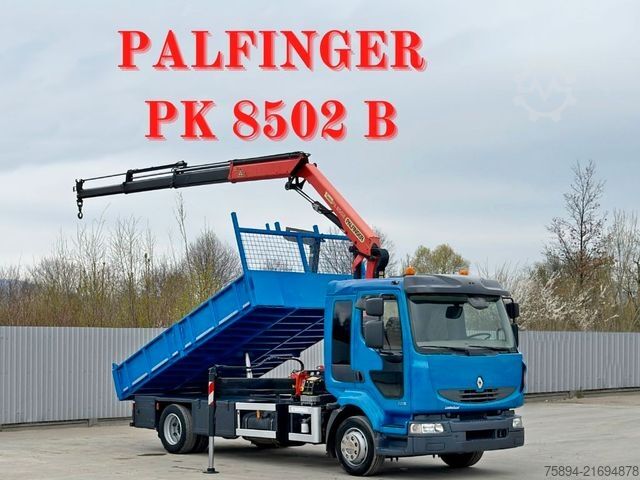 Kipper LKW RENAULT MIDLUM 220 *TIPPER 4,20m *PK 8502 B * TOPZUSTAND